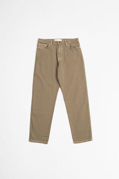 Reconstructed Jeans Khaki Brown