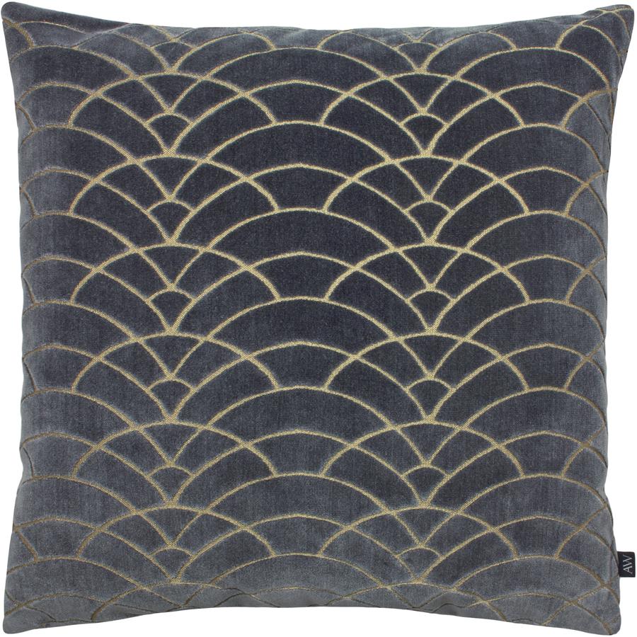 Victoria & Co. Art Deco Indigo Cushion 50x50