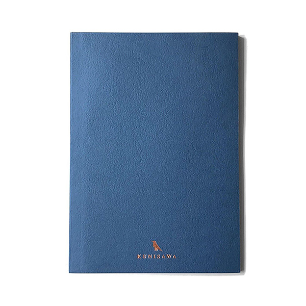 Kunisawa Notebook Find Slim Note Midnight Blue