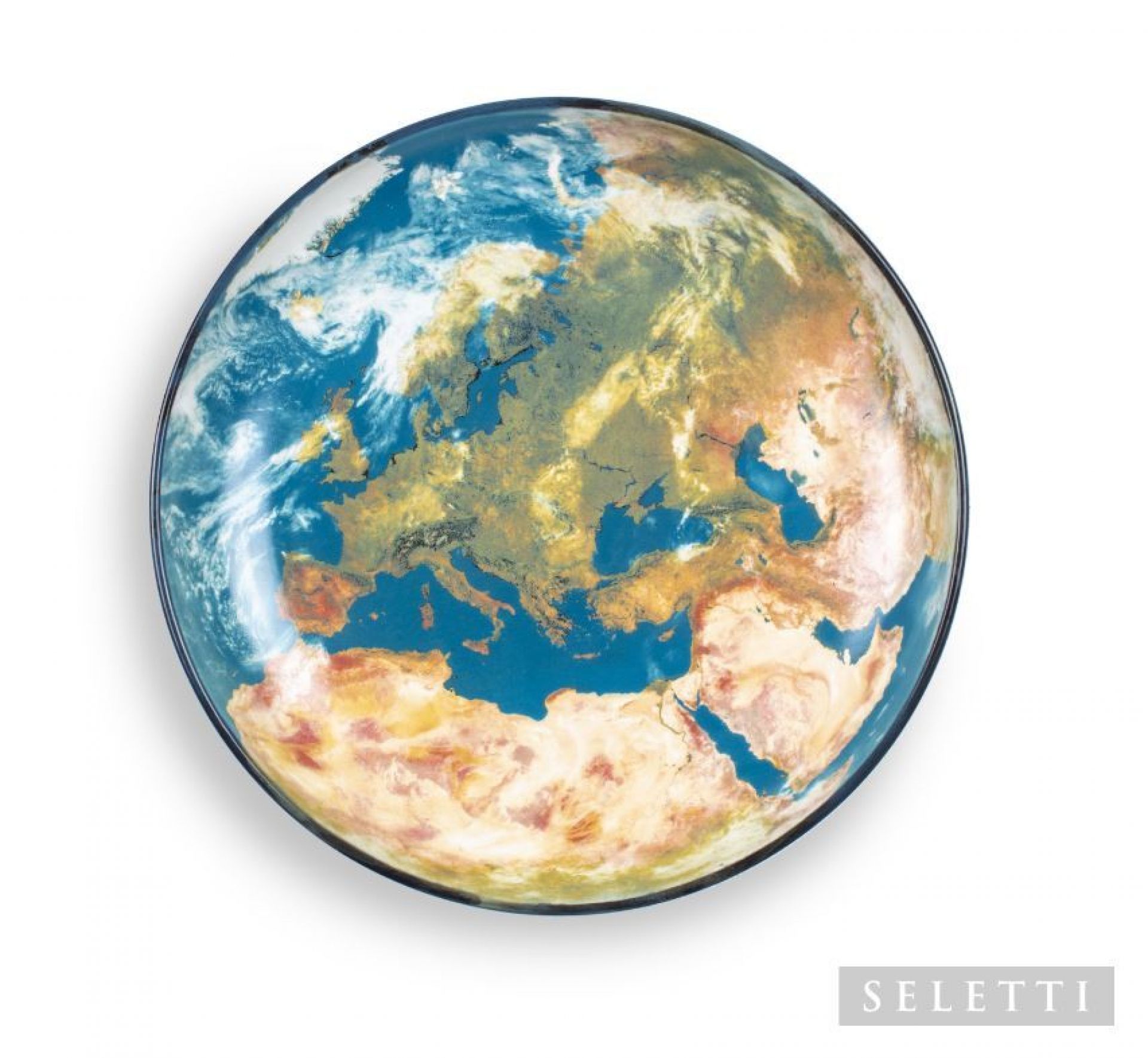 Seletti Earth Europe Cosmic Dinnerplate