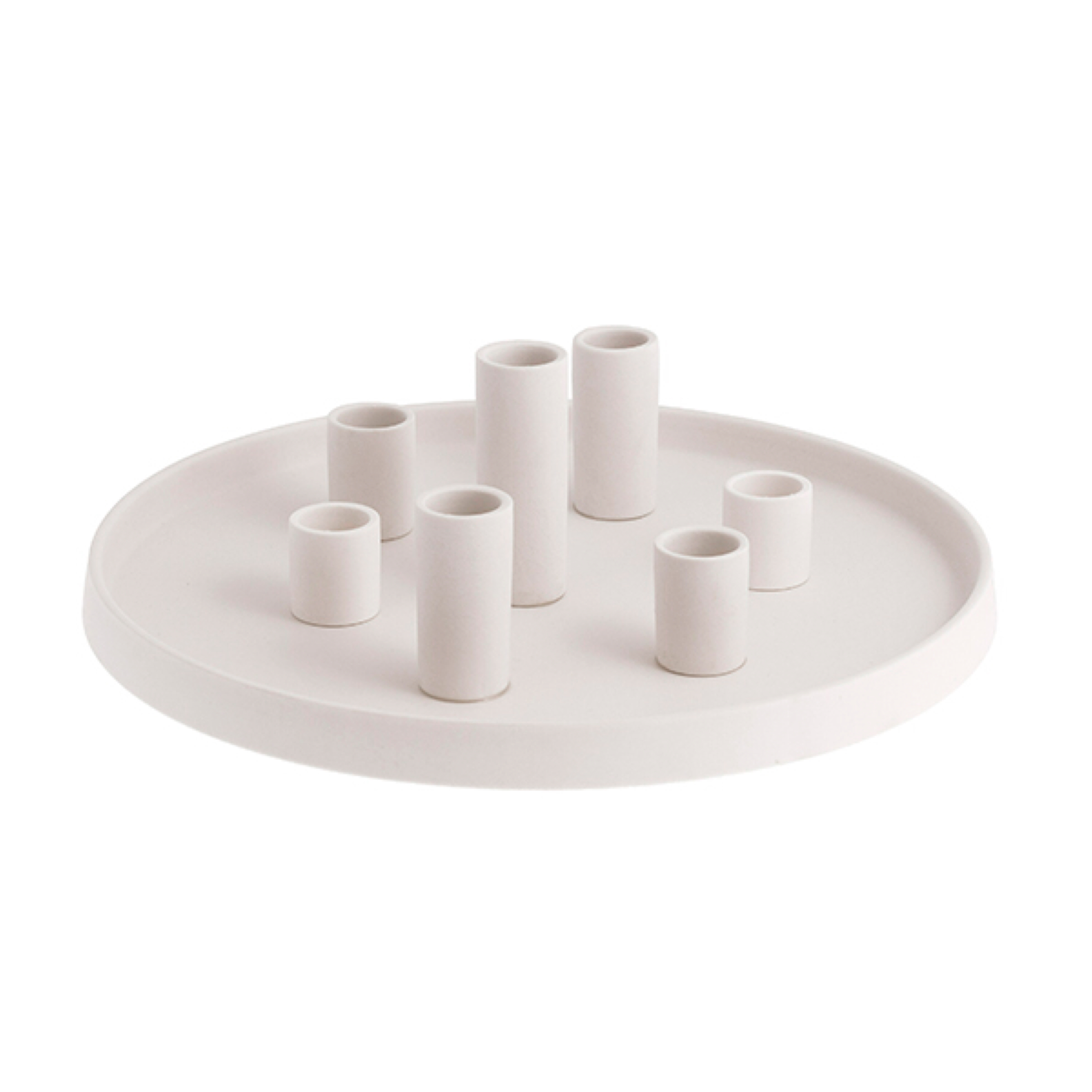 Storefactory Lingsberg White Candle Plate