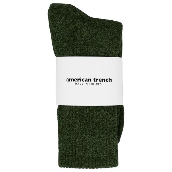 Recycled Marl Socks Evergreen Marl