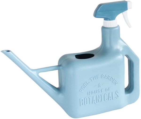 Time Concept Inc 2 In 1 Blue Watering Can And Mister