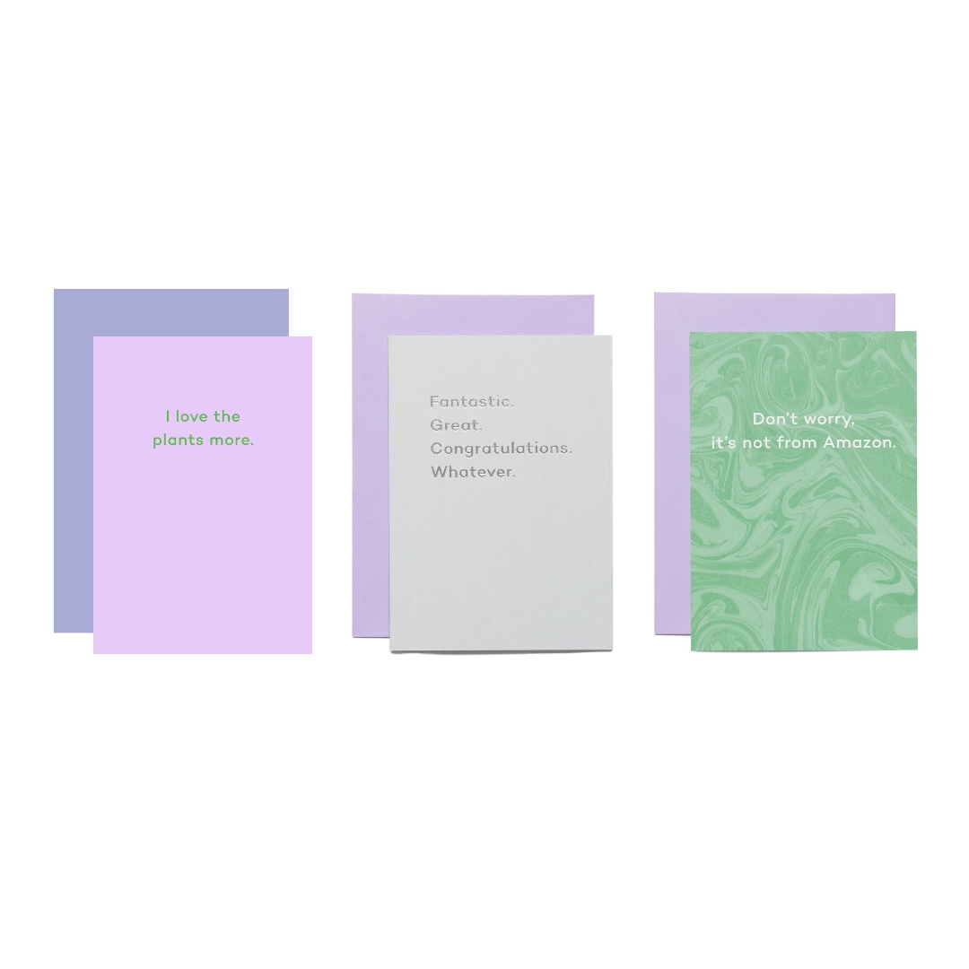 Mean Mail Fantastic. Great. Mean Mail Greetings Card Bundle