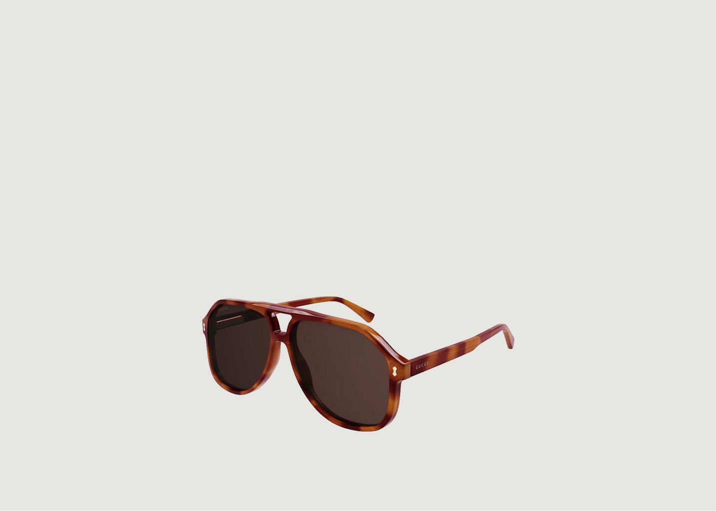 Gucci Aviator Tortoiseshell Sunglasses