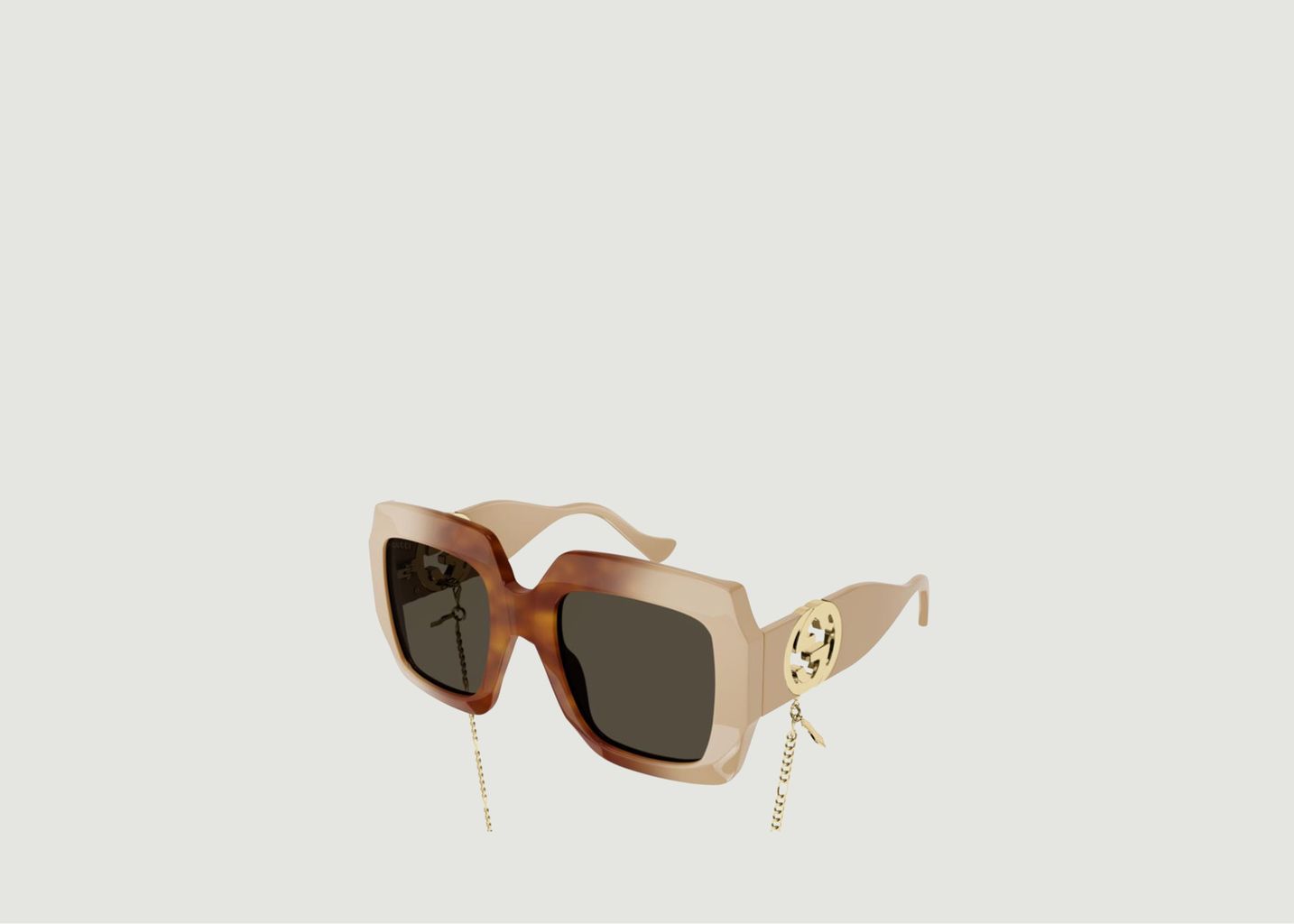 Logo Sunglasses With Chain