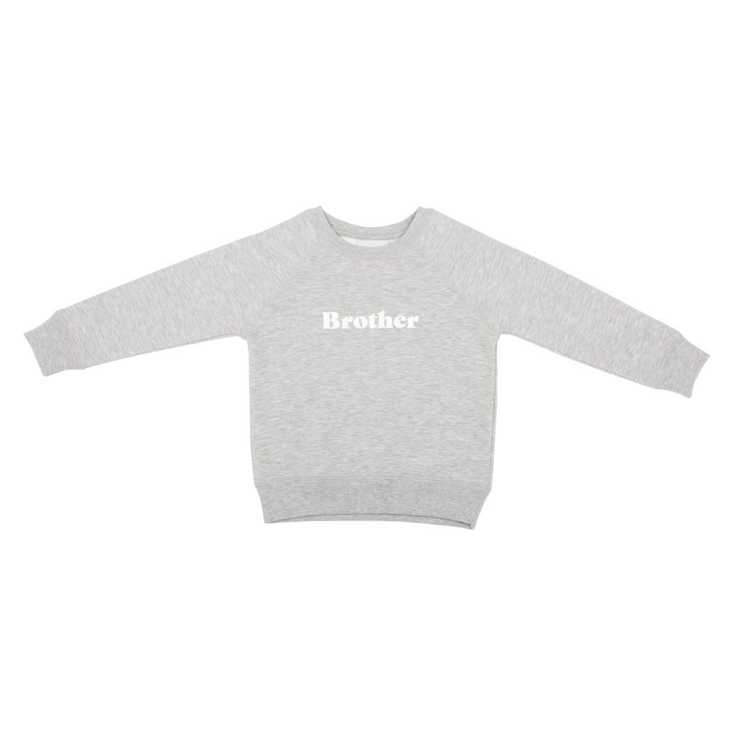 Brother Sweatshirt Grey Marl