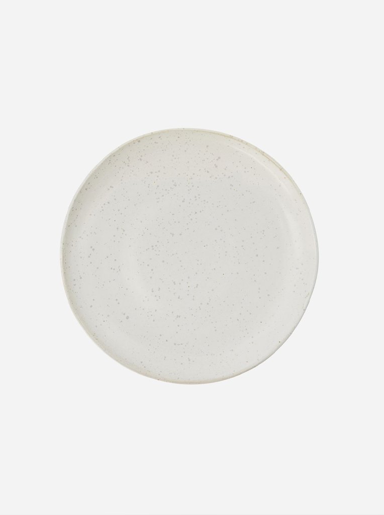 House Doctor Pion Lunch Plate In Grey White