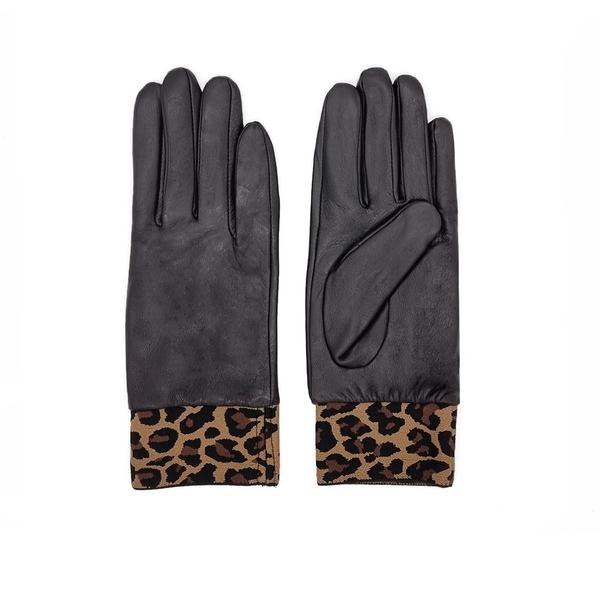 Leo Leather Glove Black