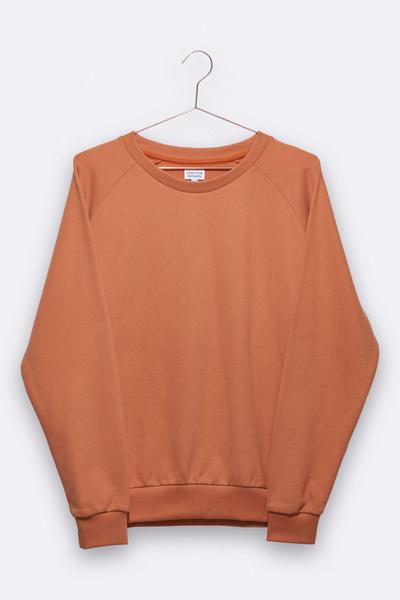 LOVE kidswear Louie Sweater In Desaturated Rust For Women