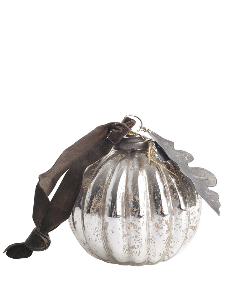 Walther & Co  Pumpkin Ball In Silver