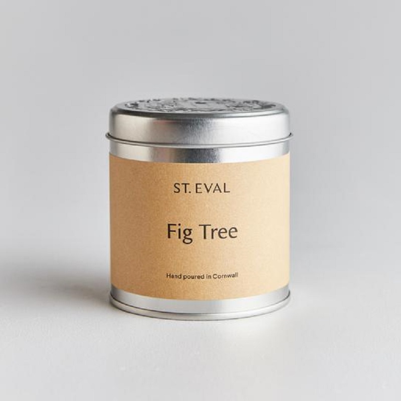 St Eval Candle Company Fig Tree Scented Tin Candle