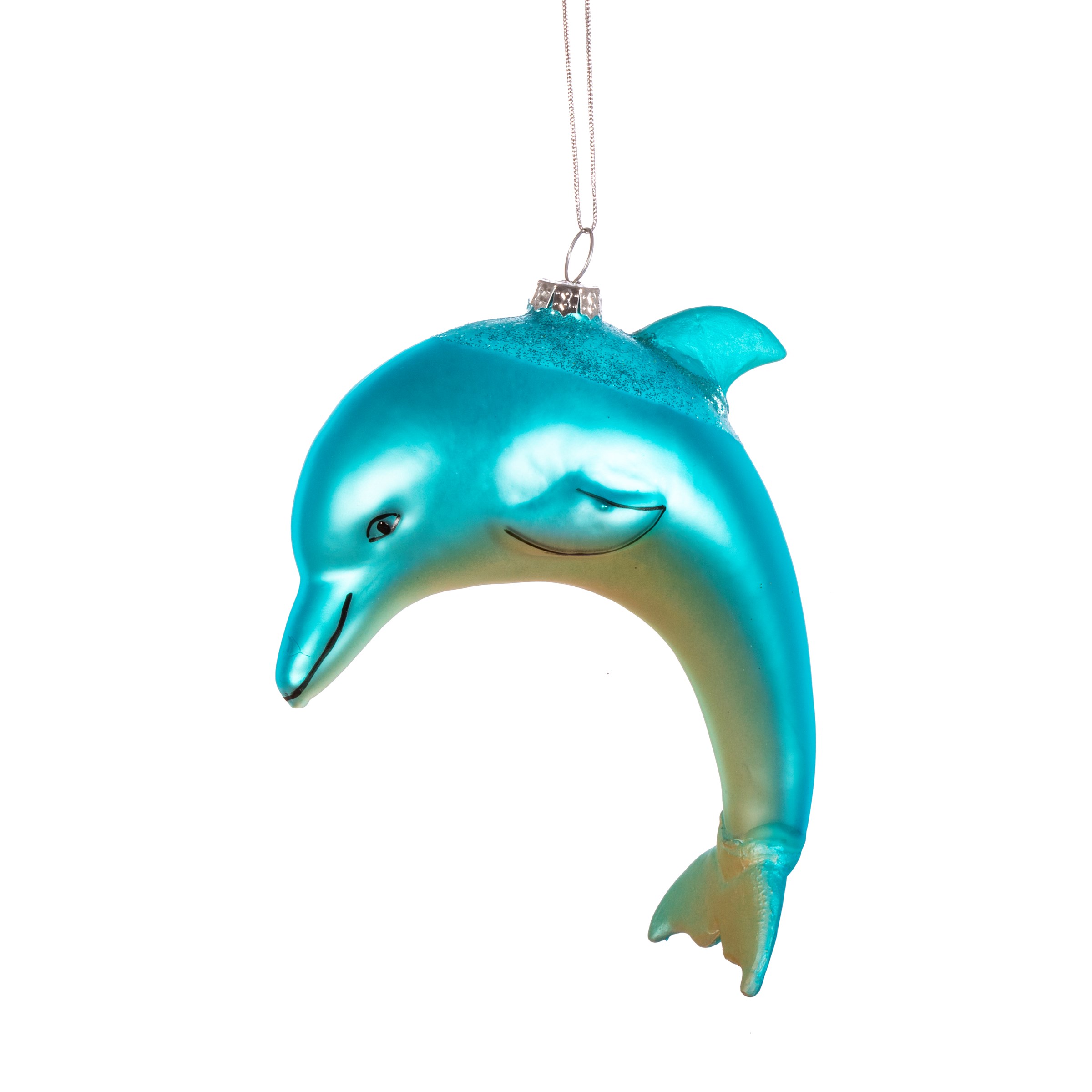 &Quirky Dolphin Shaped Bauble