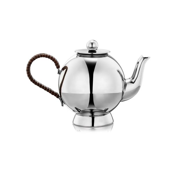 Nick Munro Spheres Small Teapot (infuser) Wicker Handle