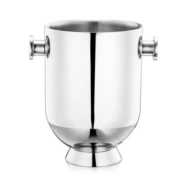 Trombone Champagne Cooler Polished Stainless Steel