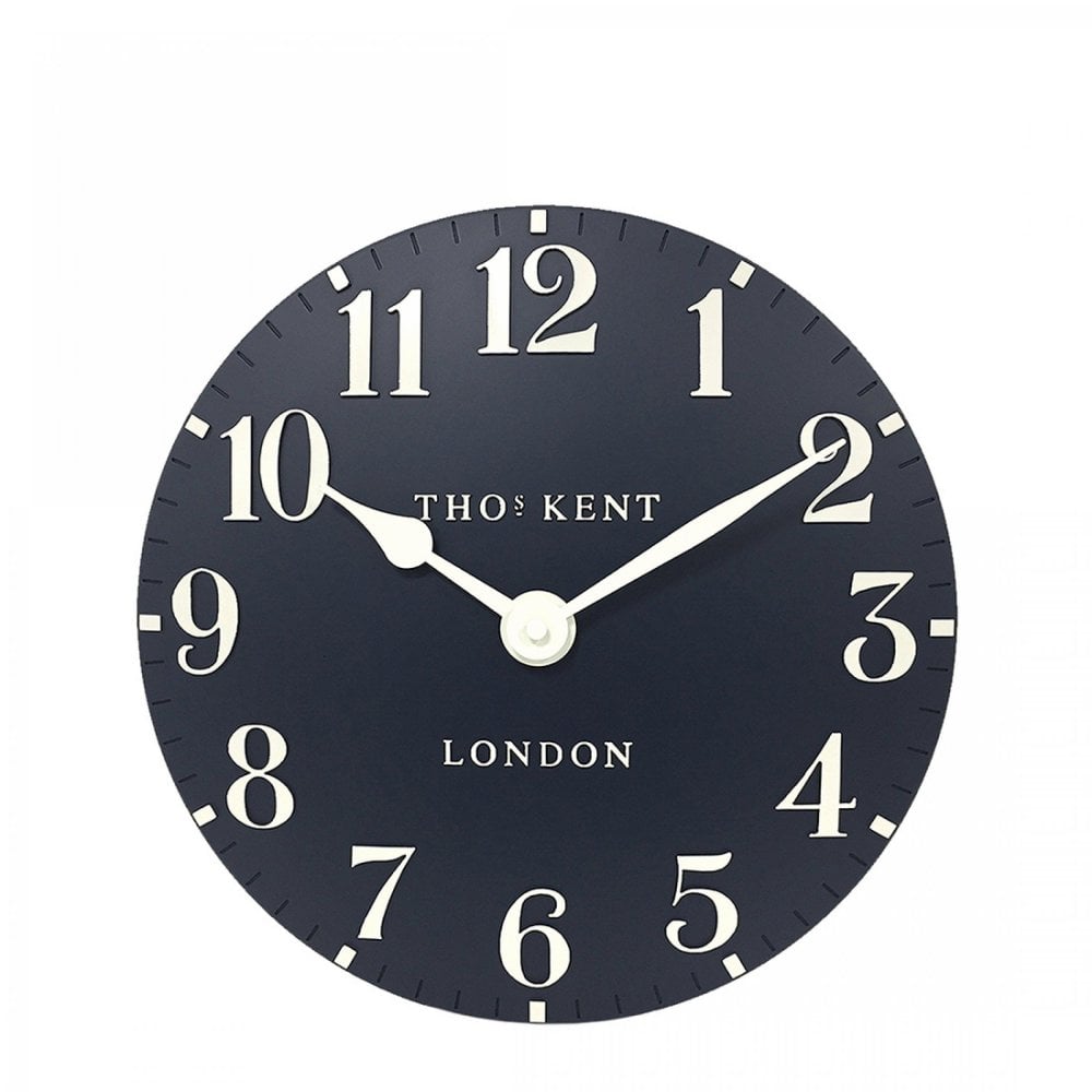 Thomas Kent Ink Blue Arabic 30cm Wall Clock 