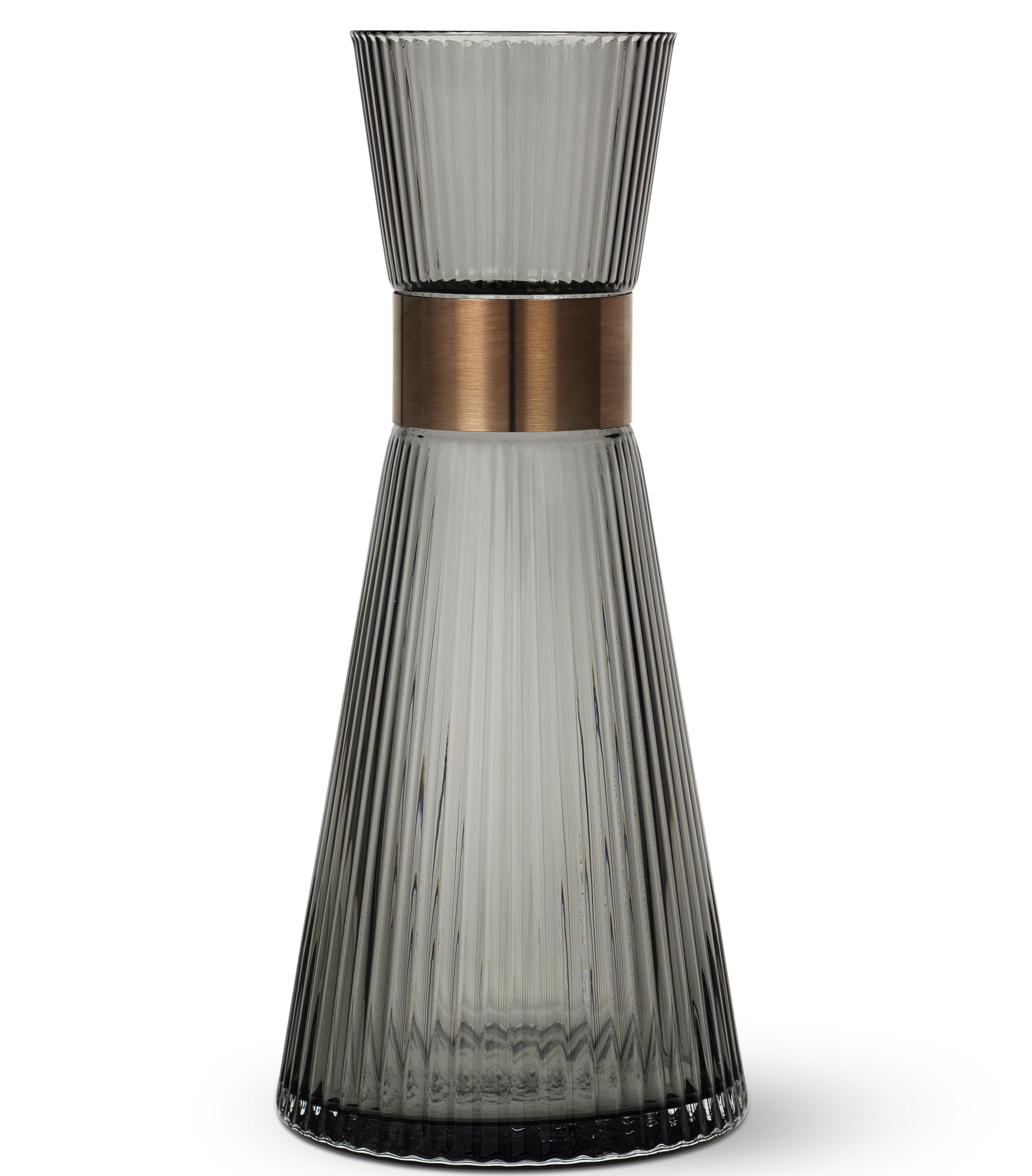 Grand Cru 1L Smoke Mouthblown Water Carafe