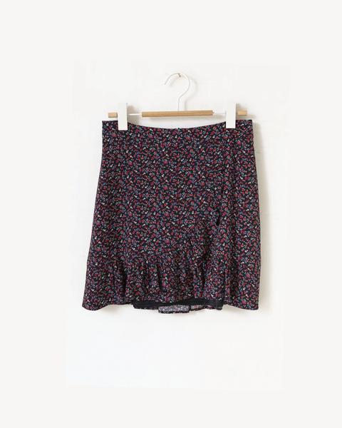 Savile Mini Floral Skirt