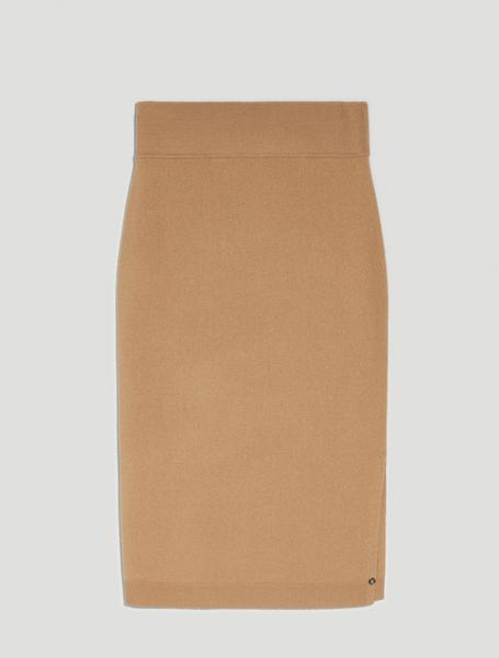 Olivia Knitted Skirt Beige