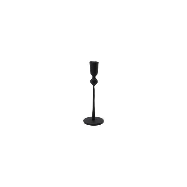 House Doctor Candle Stand Trivo Handmade In Iron Black 18 Cm H