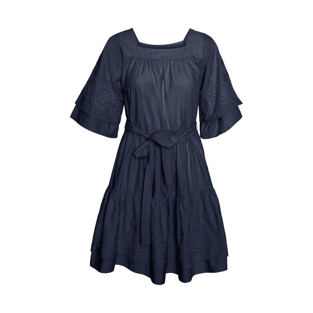 Vero Moda Vmalberte Dress in Navy Blazer Blue