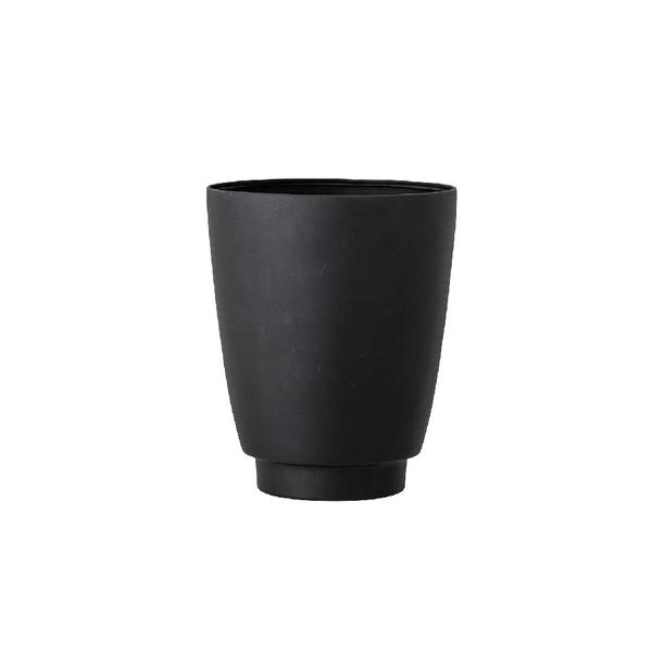 | Small Ilion Flowerpot | Black