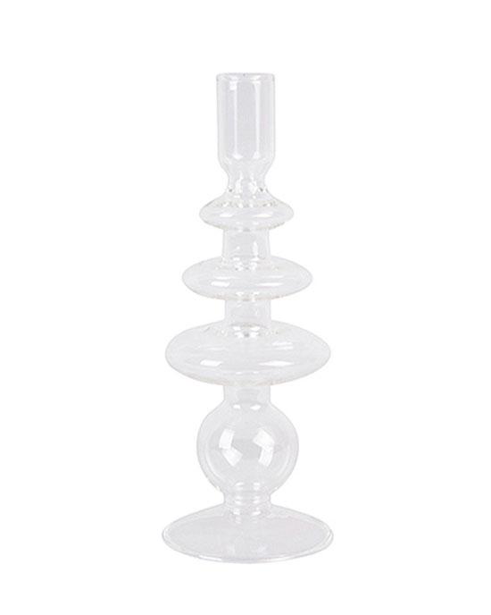 present-time-candle-holder-glass-art-rings-large-clear