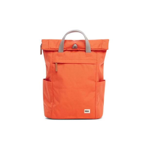ROKA Finchley A Small Sustainable Backpack Neon Red
