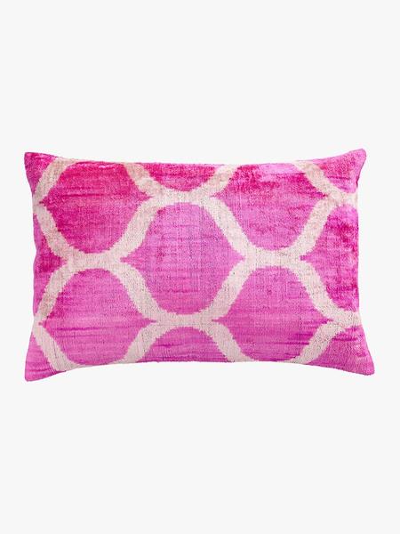 Silk Cushion 40 X 60 Pink