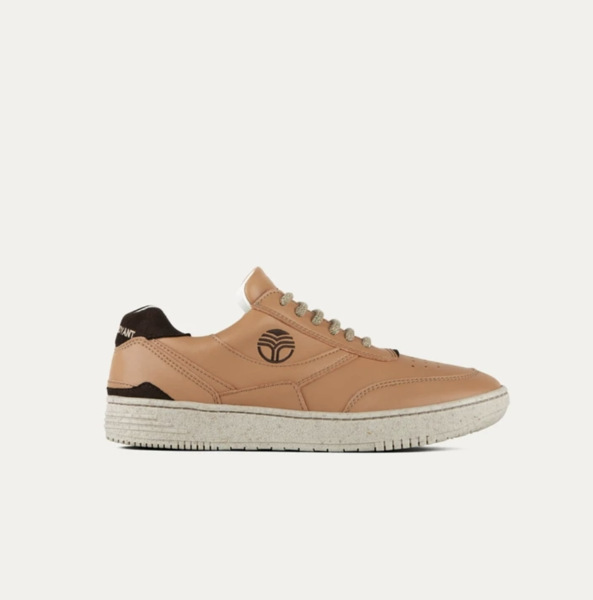 Sneaker Vegan Et Durable Caramel