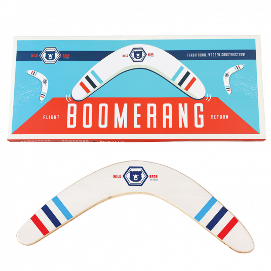 Rex London Wooden Boomerang
