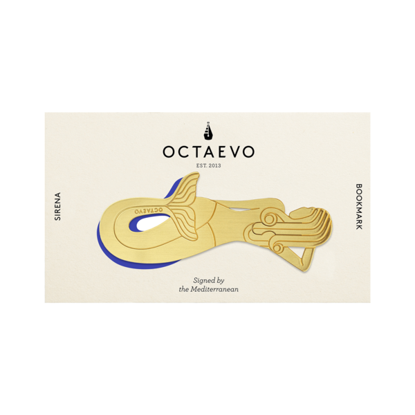 Octaevo Sirena Bookmark Brass