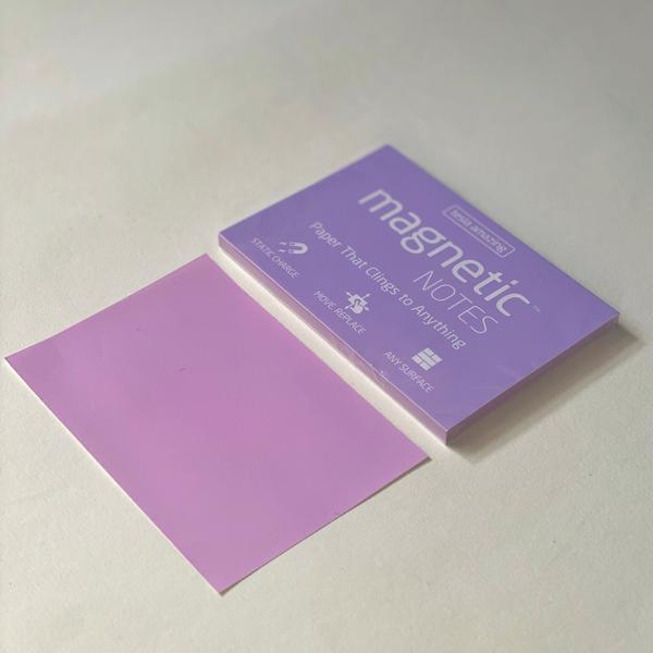 Lilac Magnetic Notes