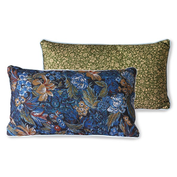 hkliving-printed-cushion-blue-35-x-60