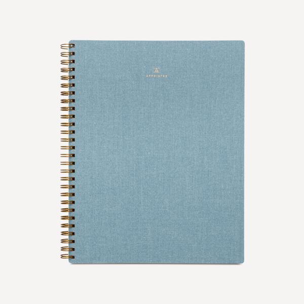 Appointed B6 Notebook Chambray Blue