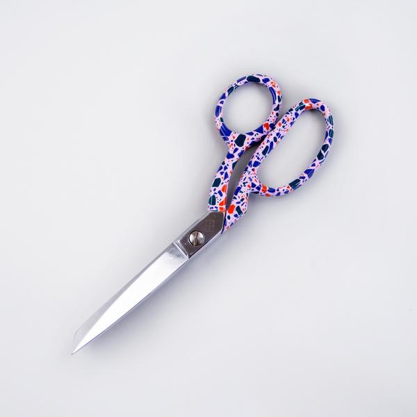 The Completist Patterned Scissors Terrazzo