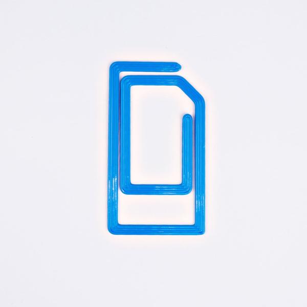 Blue Logo Bookmark