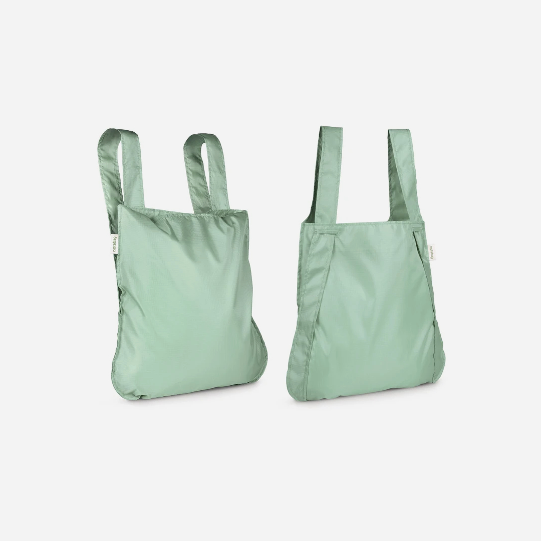 Notabag Recycled Shopper Backpack – Sage