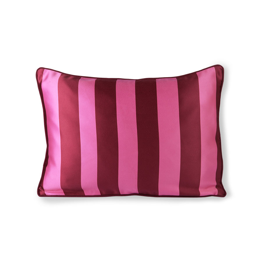 HK Living Satin/Velvet Cushion Pink/ Purple 35x50