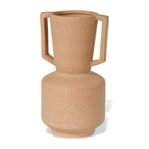 Broste Copenhagen Ceramic Extra Large Simi Vase Indian Tan