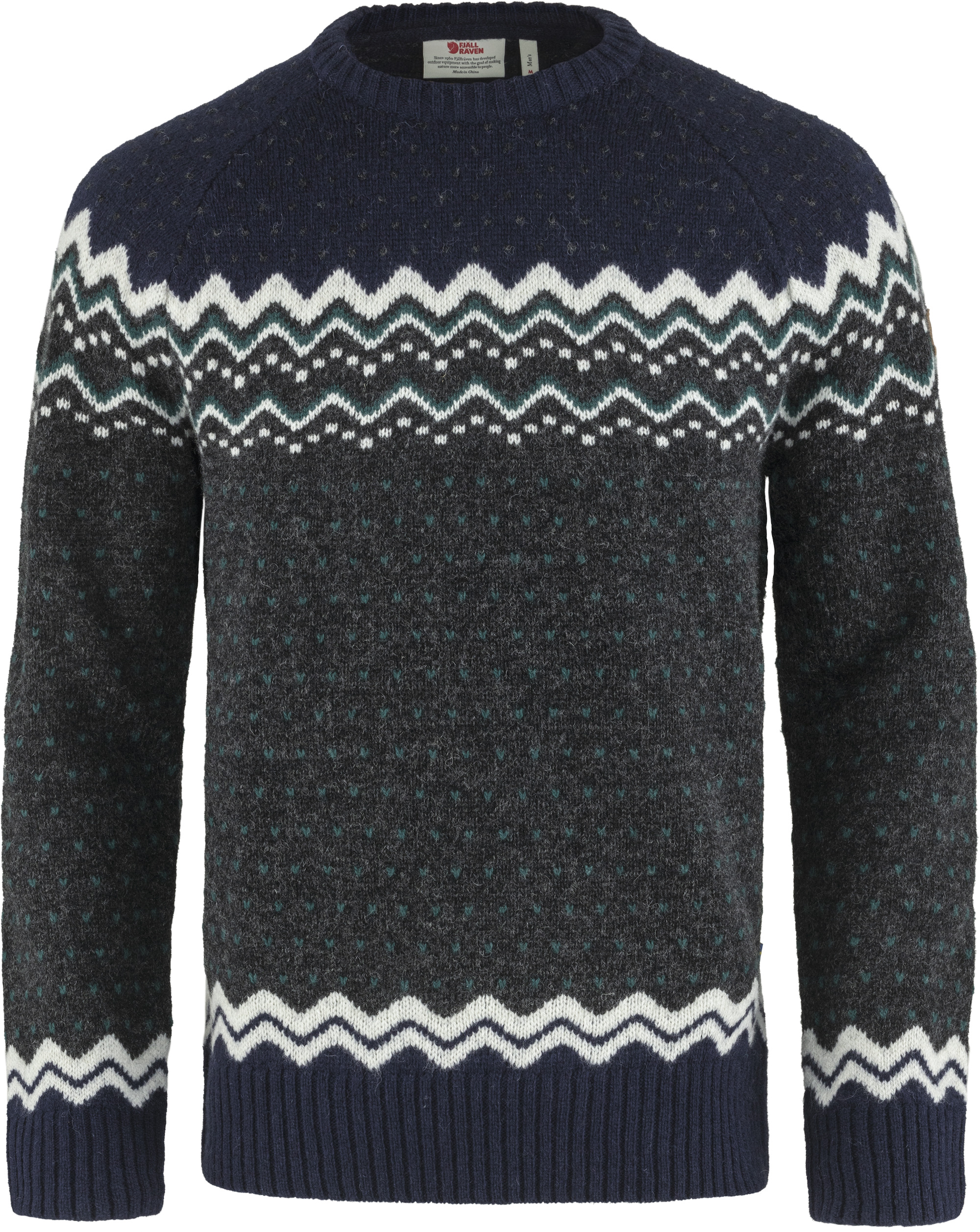 Island Green Pull en Tricot avec Fermeture éclair 1/4 pour Homme Sweater Bleu Marine XL 