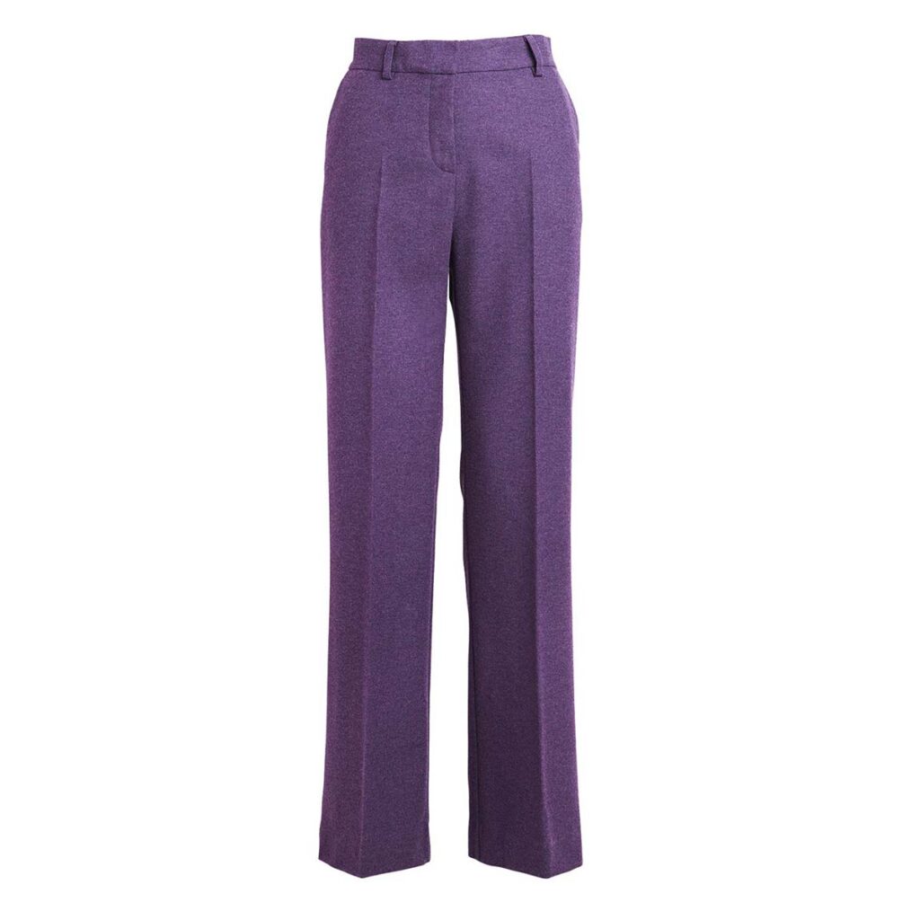Rabens Saloner Purple Jaqueline Pants