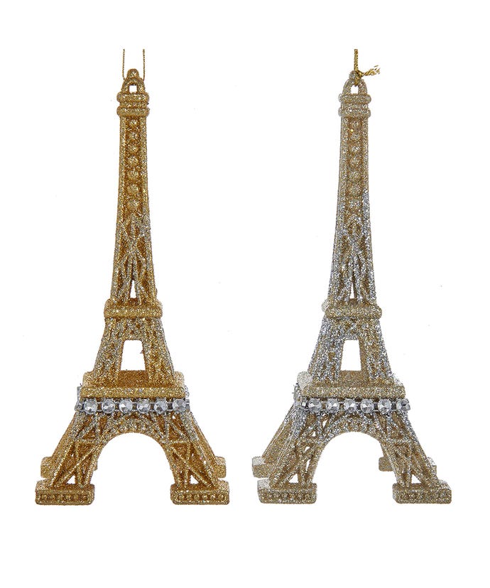 Joca Home Concept Glitter Eiffel Tower Ornament 