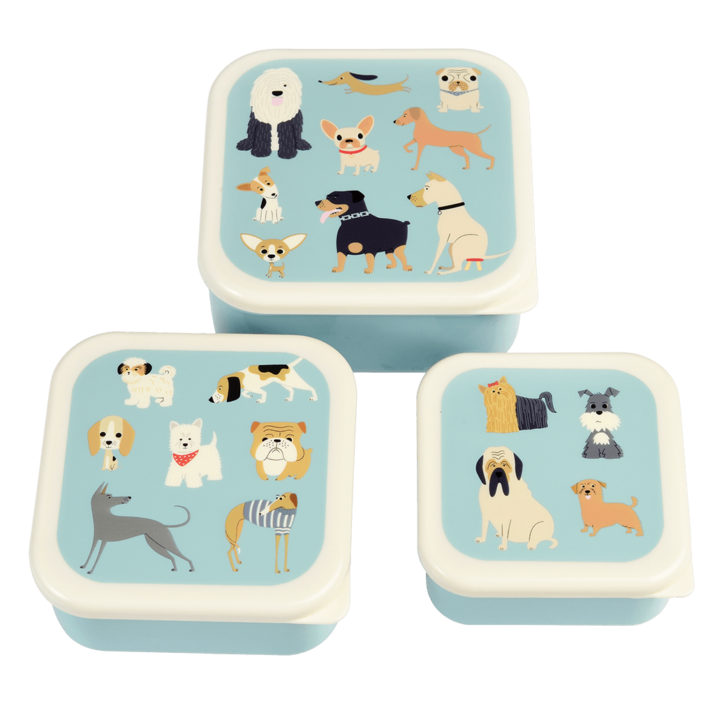 Rex London Best In Show Snack Boxes (Set of 3)