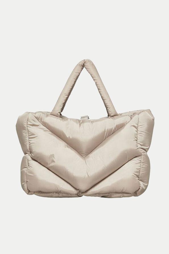 Selected Femme Sandshell Clara Quilt Bag
