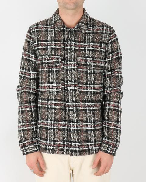 Baton Jacket Black Check