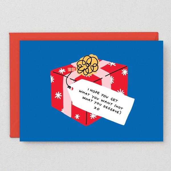 Wrap What You Deserve Card