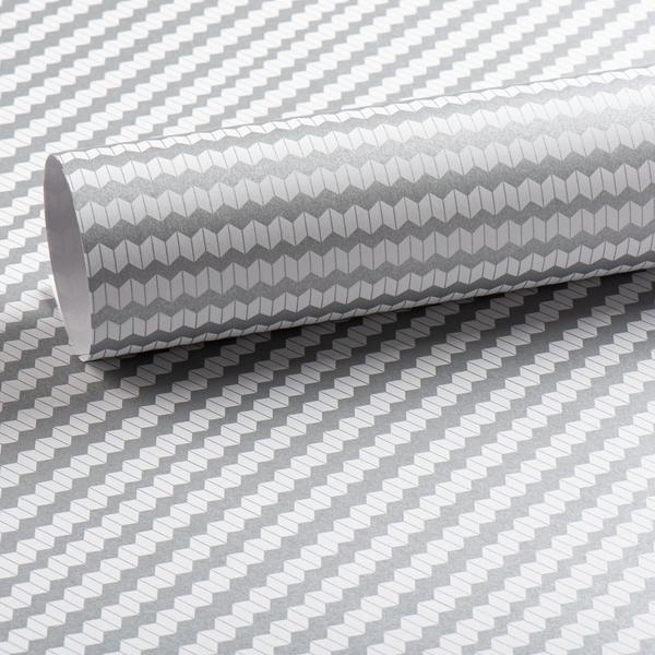 Three Sheets Of Jazz Patterned Paper Subtle Silver