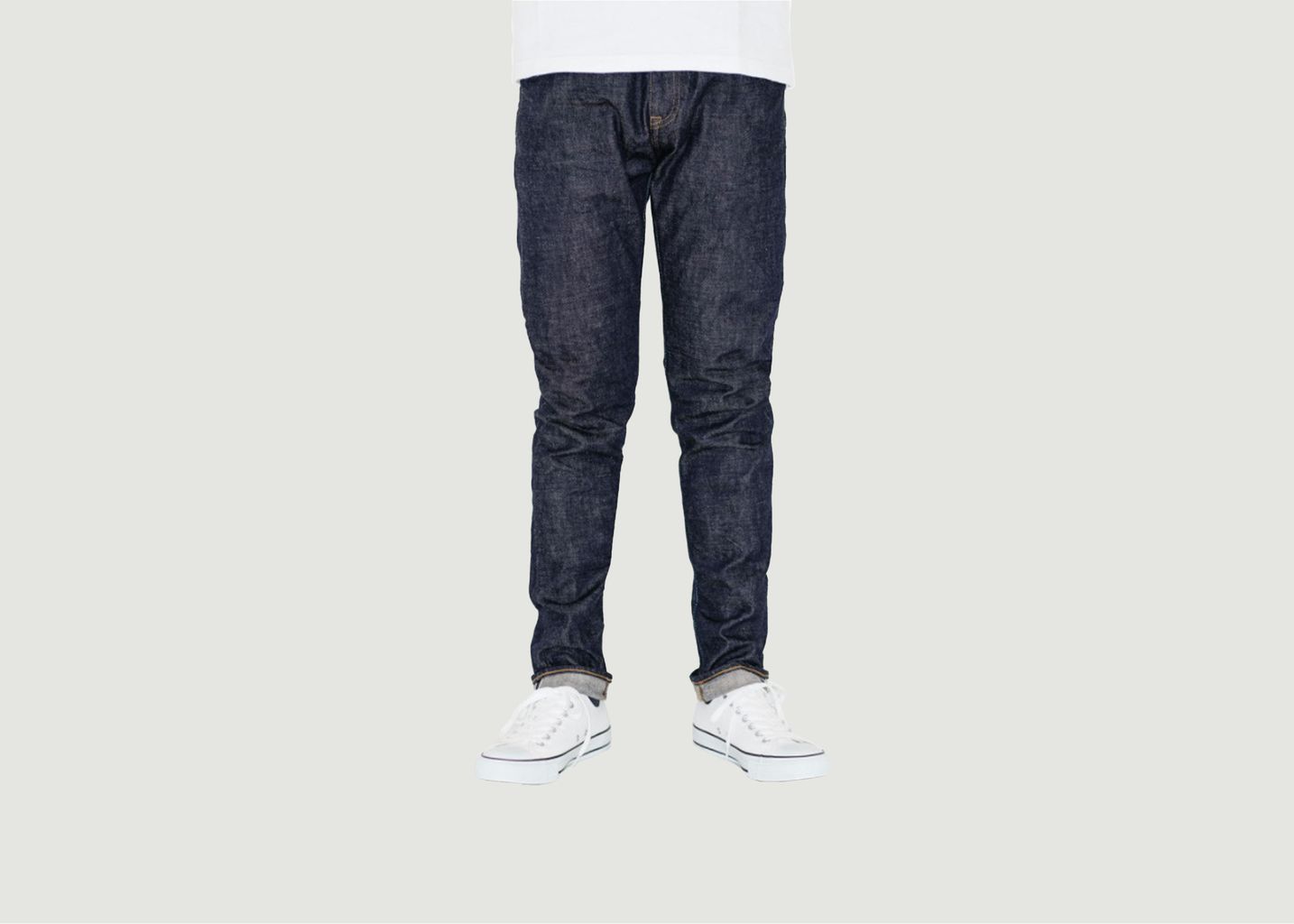 Japan Blue Jeans Circle Selvedge Tapered Raw Jeans