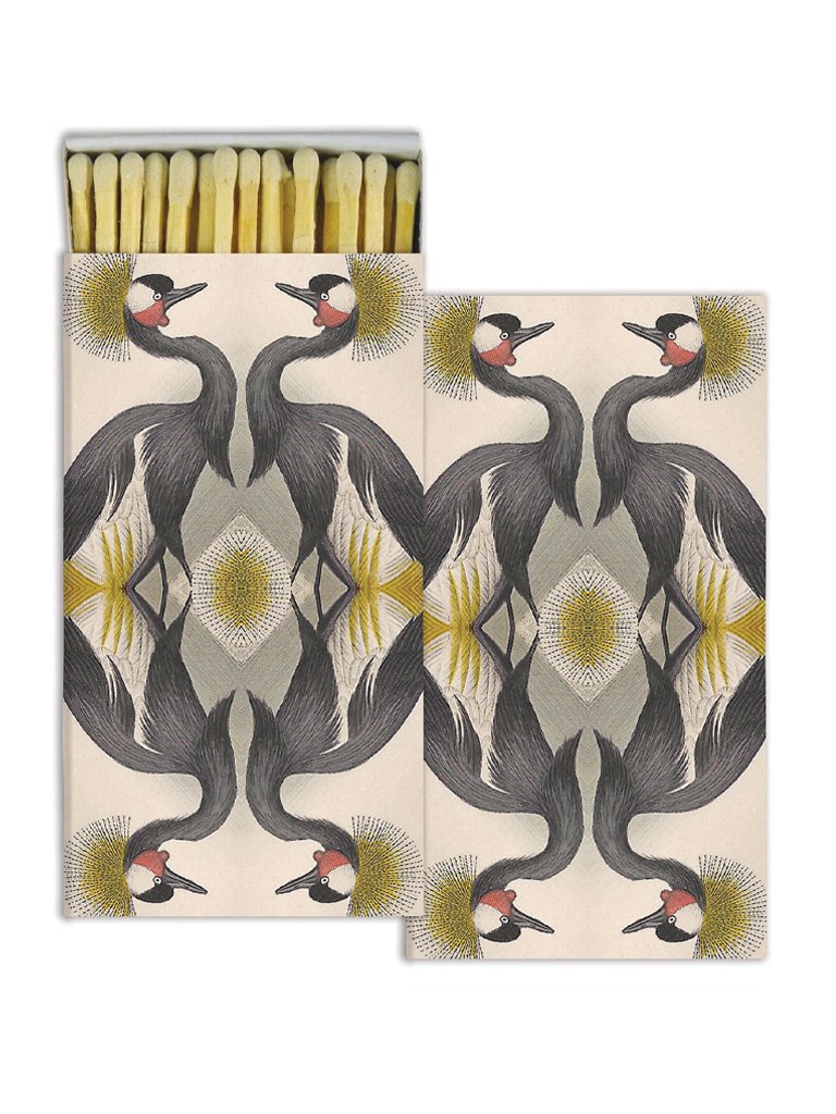 JOHN DERIAN Crested Cranes Matches